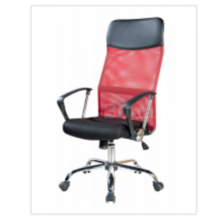 Scaun de birou F-63 Black+Red model A-70