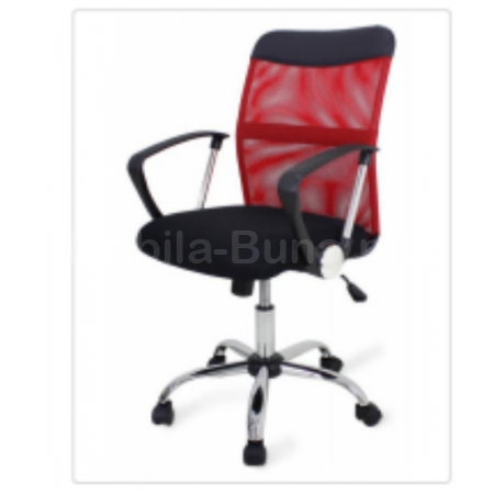 Scaun de birou F-68 Black+Red model A-73