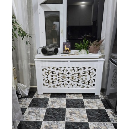 Masca radiator elegant ornamental A-40 din MDF vopsit premium – model ...