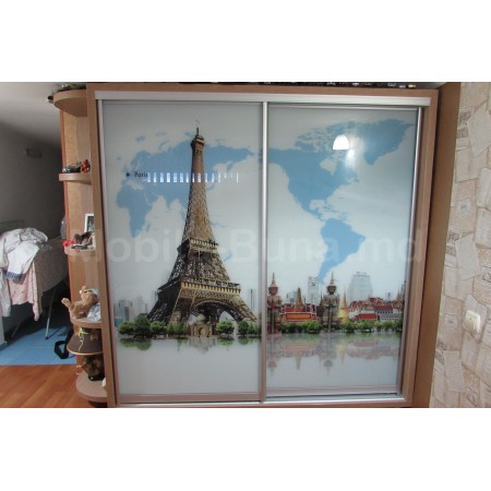 Dulap cupe cu doua usi  A 18  Paris