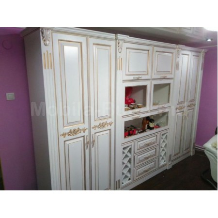 Гардероб в классическом стиле модель А 56