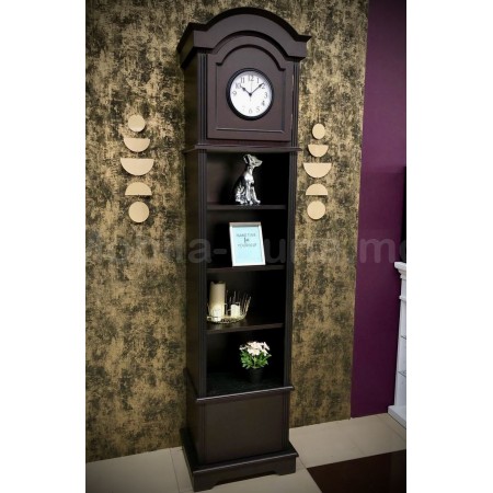 Тосканский винный шкаф с часами A-63