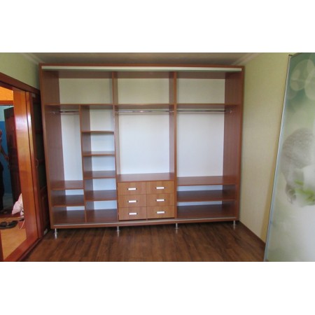 Dulap cupe cu 3 usi   imprimare foto flori  A-01
