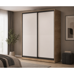 Шкаф-купе 2 двери + стекло A-4