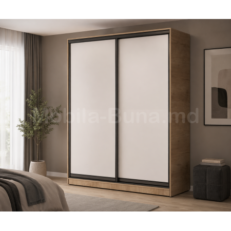 Шкаф-купе 2 двери + стекло A-4