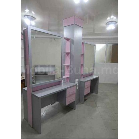 Рабочие столы для парикмахерских с зеркалом A-19