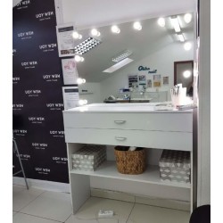 Стол для салона красоты с подсветкой А-25